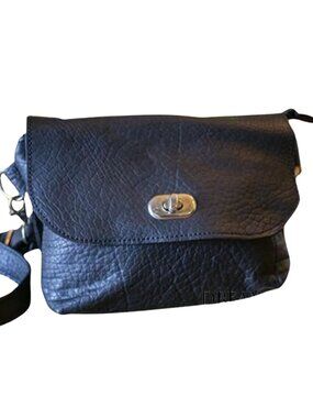 Black Buffalo Leather Crossbody / Waist Bag – 7 Ways to Wear